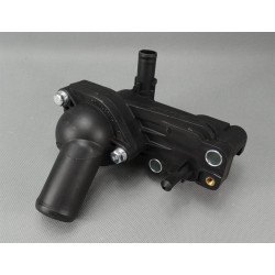 OBUDOWA TERMOSTATU Z TERMOSTATEM 1.8 TDCI TDDI / FORD FOCUS MK1 MK2, CONNECT 2002-, C-MAX 2007-, MONDEO MK4 2007-, S-MAX, GALAXY