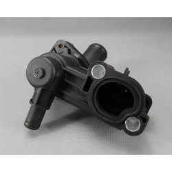 OBUDOWA TERMOSTATU Z TERMOSTATEM 1.8 TDCI TDDI / FORD FOCUS MK1 MK2, CONNECT 2002-, C-MAX 2007-, MONDEO MK4 2007-, S-MAX, GALAXY