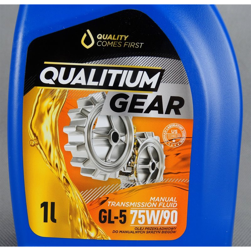 OLEJ PRZEKŁADNIOWY QUALITIUM GEAR GL-5 75W90 - 1L