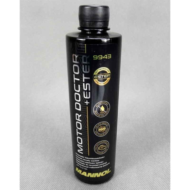 MANNOL ŚRODEK DO USZCZELNIENIA WYCIEKÓW (UELASTYCZNIA USZCZELKI) - MOTOR DOCTOR + ESTER 450ML