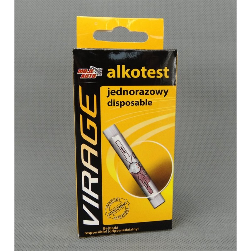 MOJE AUTO ALKOTEST JEDNORAZOWY