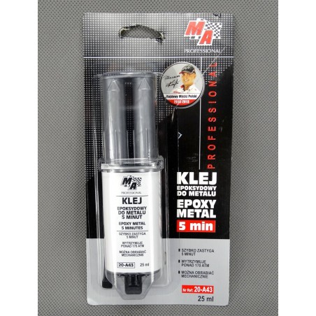 MOJE AUTO KLEJ EPOXYDOWY DO METALU (5MIN) 25ML