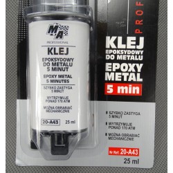 MOJE AUTO KLEJ EPOXYDOWY DO METALU (5MIN) 25ML
