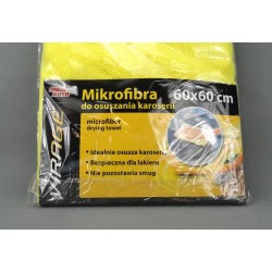 MOJE AUTO MIKROFIBRA DO OSUSZANIA KAROSERII (60cm X 60cm)
