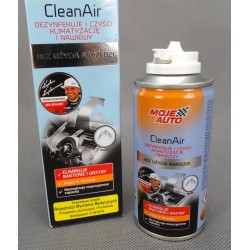 MOJE AUTO ODŚWIEŻACZ KLIMATYZACJI CLEAN AIR 150ML / ARCTIC