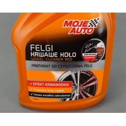 MOJE AUTO PREPARAT DO MYCIA FELG RED / KRWAWE KOŁO ATOMIZER 750ML