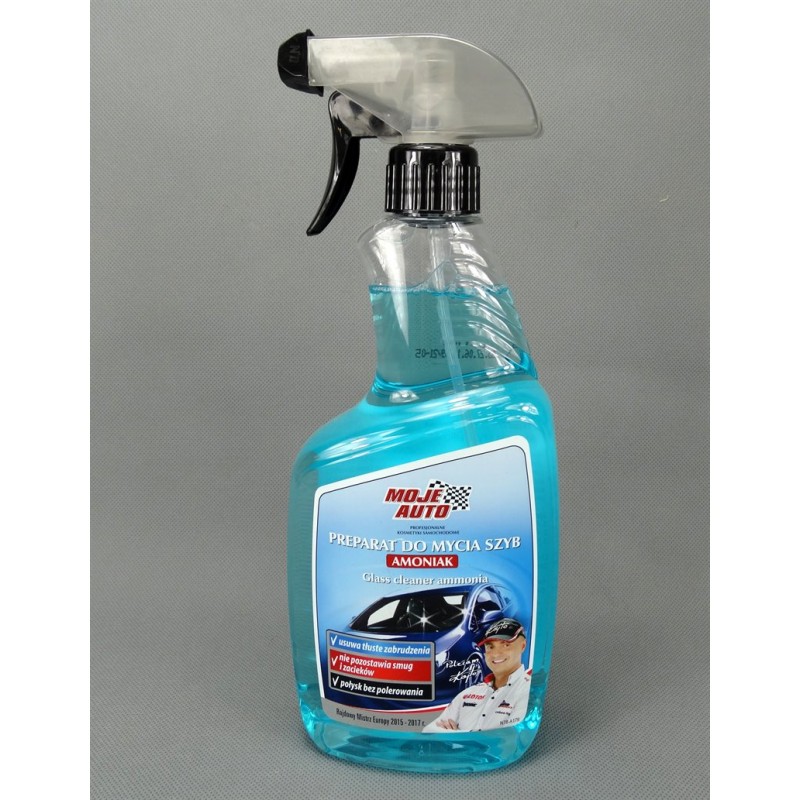 MOJE AUTO PŁYN DO CZYSZCZENIA SZYB AMONIAK ATOMIZER 650ML