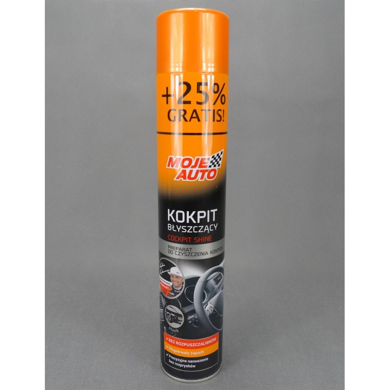 MOJE AUTO ŚRODEK DO KOKPITU BLACK
