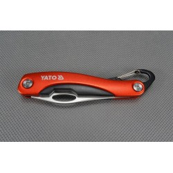 NÓŻ / SCYZORYK SKŁADANY 125MM YATO
