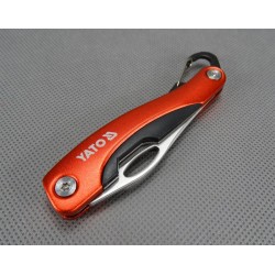 NÓŻ / SCYZORYK SKŁADANY 125MM YATO