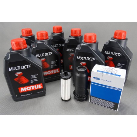 ZESTAW OLEJ PRZEKŁADNIOWY AUTOMATYCZNEJ SKRZYNI POWERSHIFT (6 BIEGÓW) MOTUL 7L + FILTR OLEJU ORG